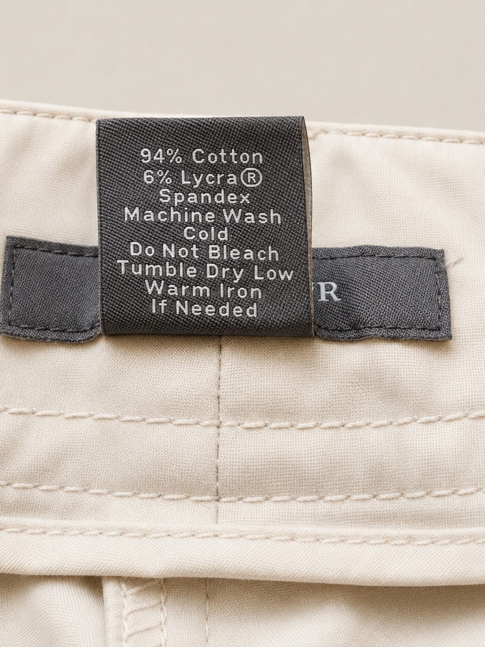 Ann Taylor Cream Tailored Bermuda Shorts - Cuffed Knee-Length - Picture 6 of 10